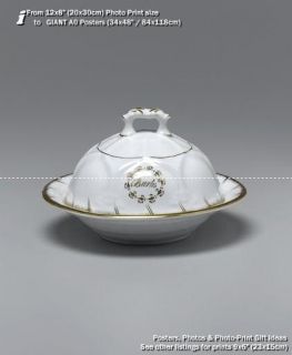 Butter Dish With Lid Drainer From Twelve Piece Tea Service Patented 