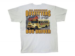 School Bus Driver T Shirt American Outfitters