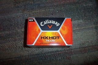 dozen BRAND NEW Callaway HX Hot Plus golf balls
