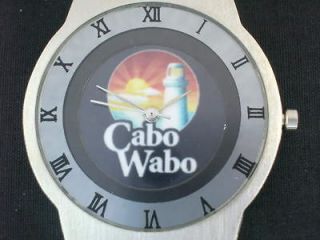Cabo Wabo Cantina Stainless Steel Slim Watch New