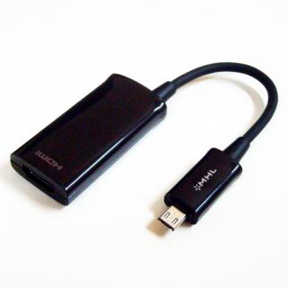 OEM MHL to HDMI HDTV Cable Adapter USB MICRO for Mobile Samsung Galaxy 