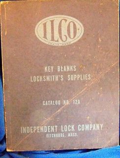 ILCO Key Blanks Locksmith Tools Steel Lock Brass Hardware Supplies 
