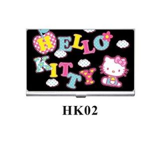 New Cute Hello Kitty Aluminum Credit Name Id Gift Card Case
