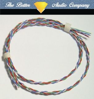 Cardas cable 4x 33awg tonearm wire 500mm (12 tonearms) SME LINN