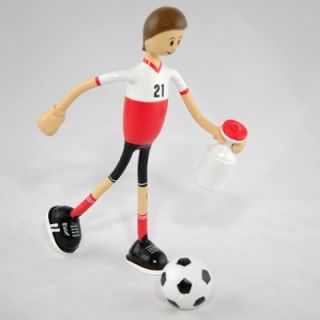NEW CAKE TOPPER DECORATION SOCCER PLAYER FOOTBALL BOY