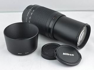 Nikon AF NIKKOR 70 300mm G Zoom Lens for D3000 D3100 D5000 D5100 D7000 