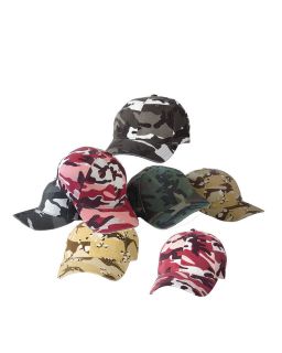 Flexfit Camouflage Structured Fitted Cap Camo Hat Brand New 6977CA