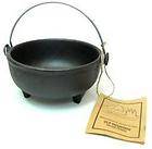 OLD MOUNTAIN Pre Seasoned CAST IRON Kettle w/ Feet   Camping Cookware