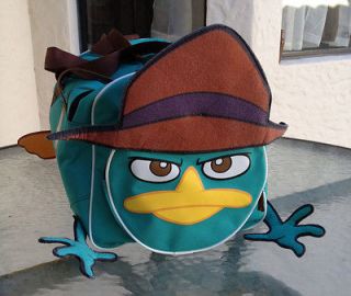 Disney Park Perry the Platypus Duffle Bag Suitcase Luggage NEW
