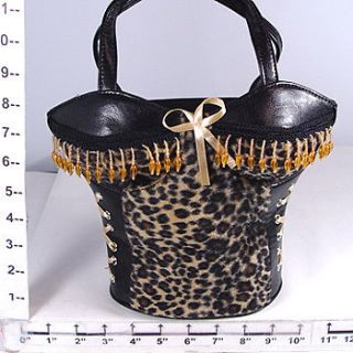 Leopard Bustier Purse