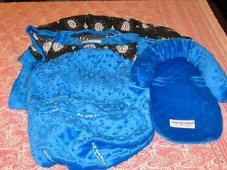 Car Seat Canopy Boy The Whole Caboodle 5 piece Car Seat Set. Washed 