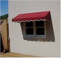 EasyAwn Classic Canvas Window or Door Awning Canopy