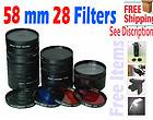   lens filter Kit set for CANON REBEL 40D 5D T1i T2i EOS XSi GL1 XTi 30D