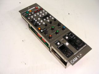 Sony Broadcast Studio Camera CCU Remote Control Panel Model RCP 3721 