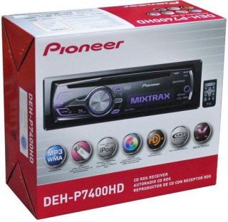  2012 DEH P7400HD CAR STEREO IN DASH CD PLAYER W HD RADIO RECEIVER