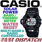 Casio G Shock RISEMAN GW 9200 1ER Twin Sensor Alti Baro Thermo Black 