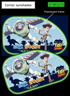 Disney Toy Story Superb Sunshade Window Screens Blinds Kids Sun 