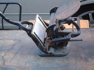 Antique Cast Iron Printing Press Letterpress Table Top