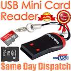 USB Hot Card Reader For Mini Micro SD HC M2 2GB 4GB 8GB 16GB 32GB upto 