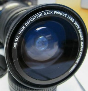 Wide Angle Fisheye Macro Lens For Canon Eos Digital Rebel t3 t3i T2 