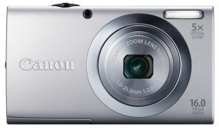 Canon PowerShot A2400 IS 16.0 MP Digital Camera   Silver