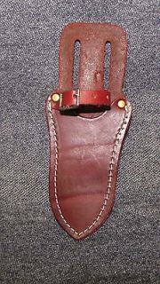 All Leather Single Tool Pouch for Belt/with strap