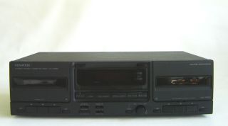 Kenwood KX W894 Stereo Double Cassette Deck