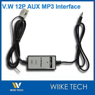 Car  Player Radio Interface Aux in Adapter For V.W RCD 200, RCD300 