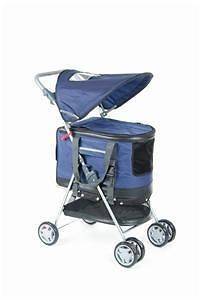 Navy Blue Ultimate 4 In 1 Pet Stroller/Carri​er/Car Seat