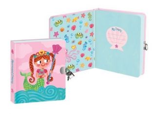 Cute Mermaid Diary with Lock & 2 Keys