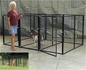 Dog Kennels,Dog Fencing, Cage, Crate, In Outdoor 3Runs