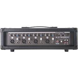 Phonic Powerpod 410 Powered Mixer with Mic and Speaker Cables