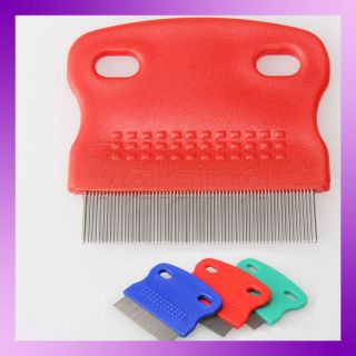 Cat Dog Grooming Steel Small Fine toothed Pet Flea Comb New