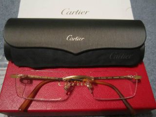 Brand New Cartier Titanium Eye Glasses, Sun Glasses Guaranteed 