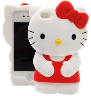 hello kitty iphone 4 silicone case in Cases, Covers & Skins