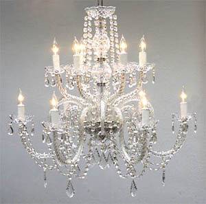 Swarovski crystal chandelier in Chandeliers & Ceiling Fixtures