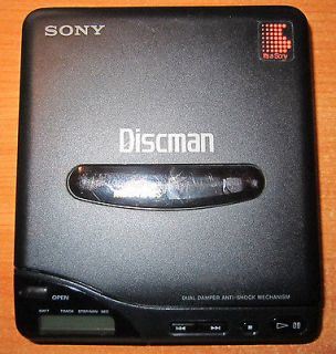   SONY D 66 DISCMAN portable CD player   not working   for parts only