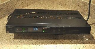 Sony ST 92TV Stereo 181 Channel Decoding TV Tuner