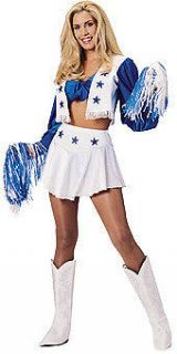 Dallas Cowboy Cheerleader Costume Womens Costumes S