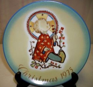 1975 CHRISTMAS PLATE CERAMIC COLLECTOR PLATE SCHMID