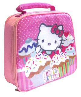Hello Kitty Cup Cake OFFICIAL Lunch Insulated Bag Box