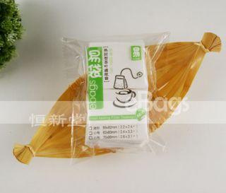   120pcs 2.8x37x8cm, Empty Tea Bags, Heat Seal Herbal Tea Easy Bags