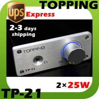   21 Tripath TA 2021 Class T Amp 2×25W Headphone Hi Fi Power Amplifier