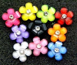   MIXED DAISY FLOWER CHIC FLATBACK SCRAPBOOKING CLIP BOW CRAFT SUPPLY