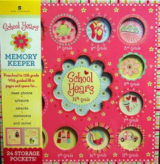 School Years Sweet Memories Album Girl Book w Manufac Defect new 