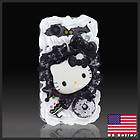 Hello Kitty Black Ice Cream cake case cover HTC Droid Incredible 2 