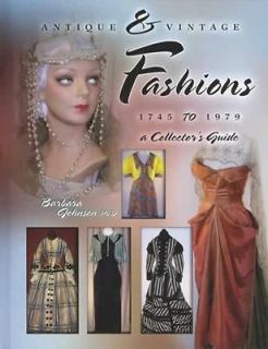 ON SALE Vintage Women Clothing ID Guide 1745 1979 Dress Hat Etc
