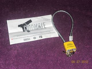 PROJECT CHILDSAFE CABLE STYLE GUN LOCK   BRAND NEW