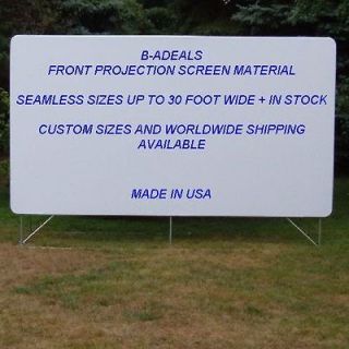  /OUTDOOR HOME THEATER DRIVE IN MOVIE CINEMA PROJECTOR SCREEN MATERIAL