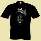 Mans Hip Hop Music T Shirt Inspired By King NOTORIOUS B.I.G. Biggie 